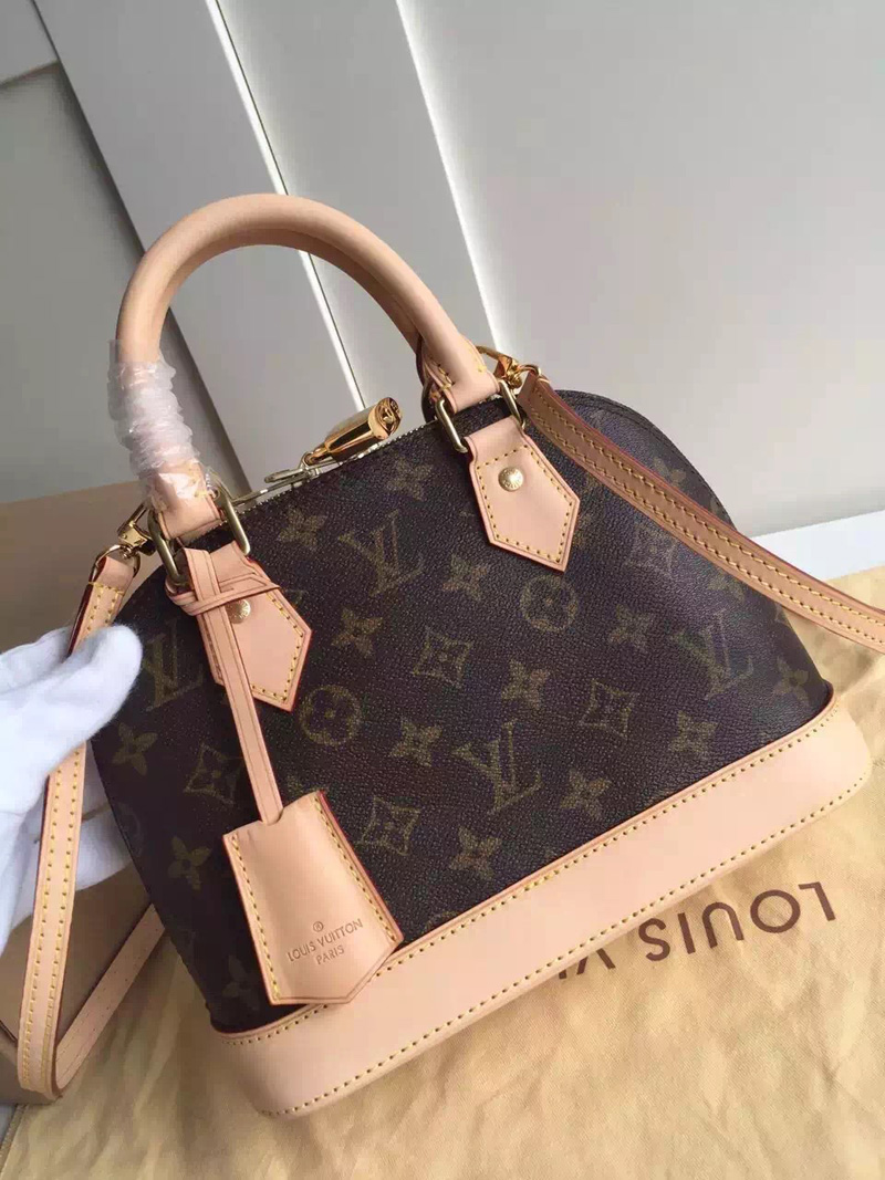 M53152 LV Monogram 帆布 ALMA BB 手袋 LV女包 LV貝殼包