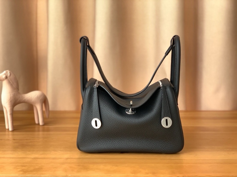 愛馬仕Hermes Lindy系列 純手工定制版 30cm TOGO皮 CK89黑色