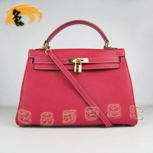 6108 Hermes Kelly P 32cm R˺ɫ֦yŮ  б 