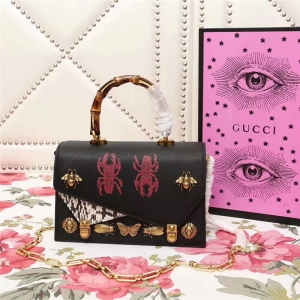 488715 Gucci ottilia 2017ﶬϵ ײɫƤ xӡ  ɫ