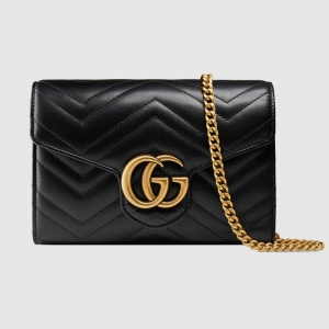 474575 GUCCI GG Marmontϵ WpƤ 朗lִ ɫ