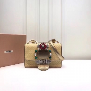 5BH609 MIUMIU¿ ˮ ݾƤ wִ ɫ