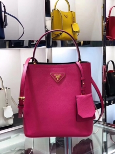 1BA212 Prada New Double ִ Prada _ˮͰ _ţƤ õt