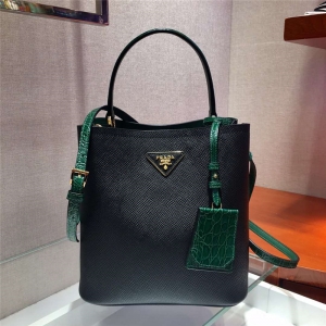 1BA212 Prada New Double ײɫ{~ţƤ _ ƴG