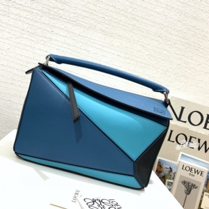 322 LOEWE_ Puzzle Bag ̖_׺ΰ {ɫ