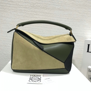 322 LOEWE_ Puzzle Bag ̖_׺ΰ Gɫƴɫ