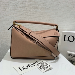 322 LOEWE_ Puzzle Bag ̖_׺ΰ źƴɫ