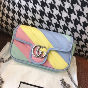 476433 Gucci GG MarmontϵнWpƤﳬִ RϵŮ ɫ