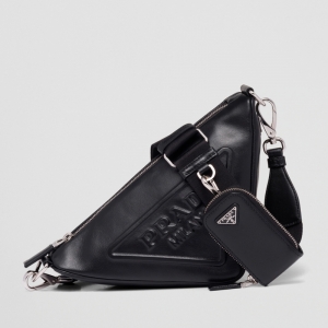 1BH190 _Prada Triangle Ƥǰ PradaŮ ɫ