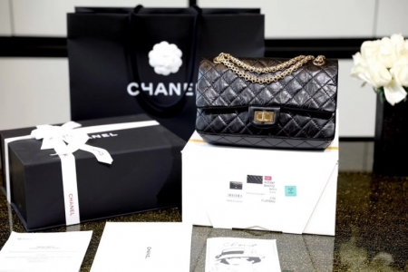 A37586 ΃Chanel2.55(jng)(f)СţƤcɫ ̖(ho)ɫ