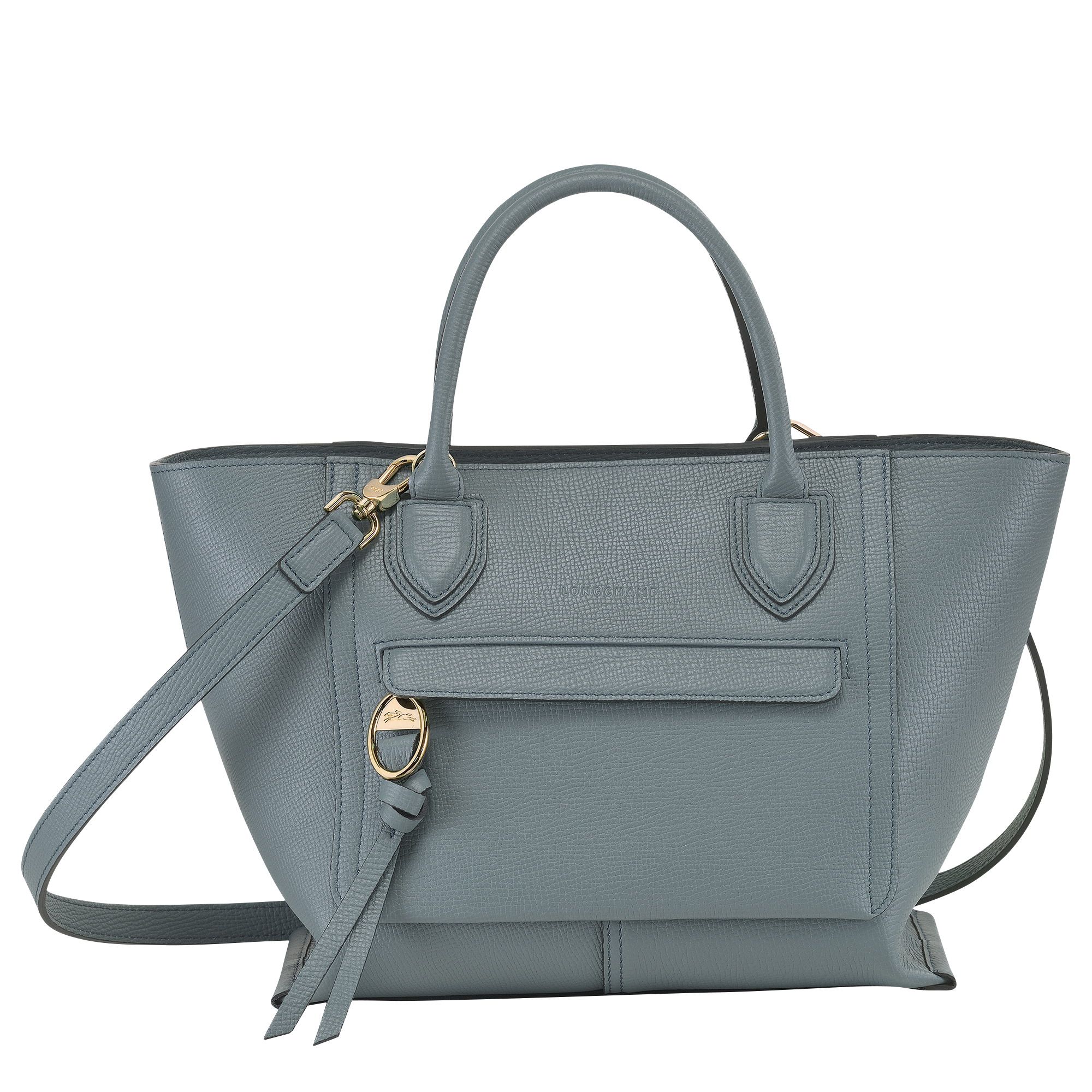 longchamp草綠色mailbox手提包