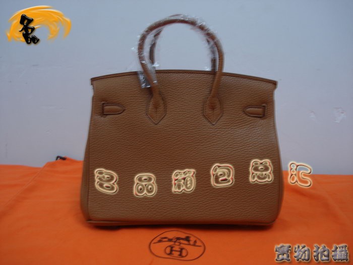 6068 Hermes Birkin 鉑金包 時尚女包 手提包 荔枝紋 Hermes 25 Birkin