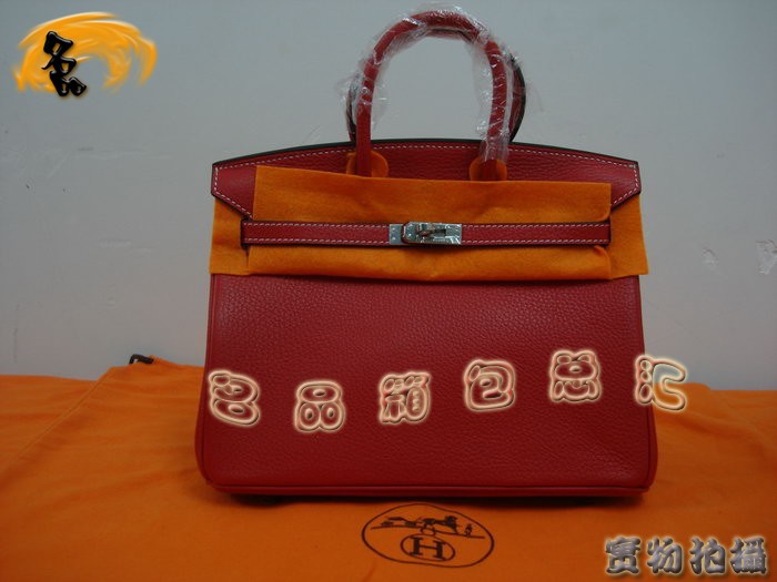 6068 Hermes 女包 Hermes 手提包 Hermes Birkin 鉑金包 Hermes 25 Birkin 荔枝紋