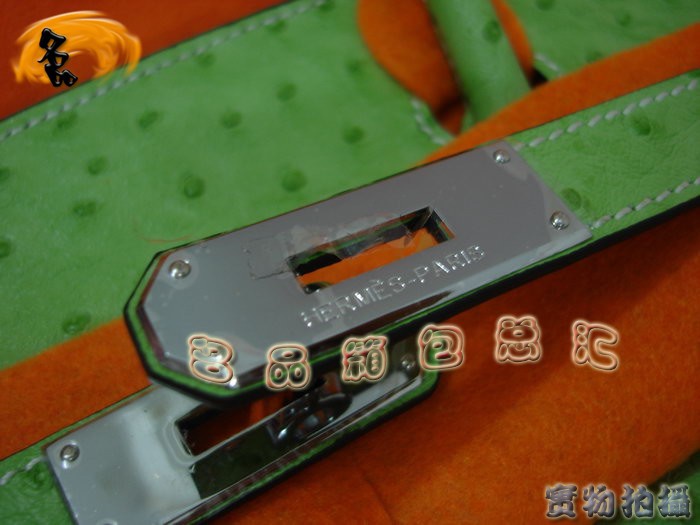 Hermes Birkin 鉑金包 Hermes 手提包 Hermes經(jīng)典女包 30 Birkin 鴕鳥紋