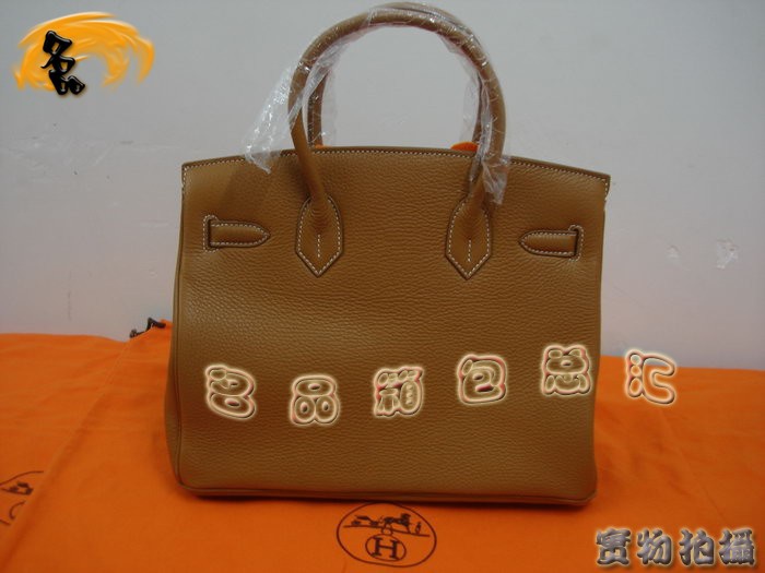 Hermes 手提包 Hermes女包 Hermes Birkin鉑金包 Hermes 30 Birkin 荔枝紋