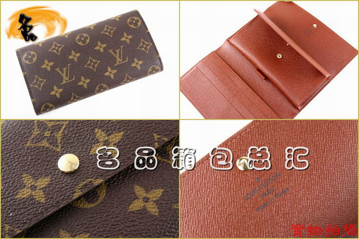 M61215 LV中長(zhǎng)款錢(qián)包 LV女包 LV錢(qián)夾 LV新款 LV經(jīng)典老花