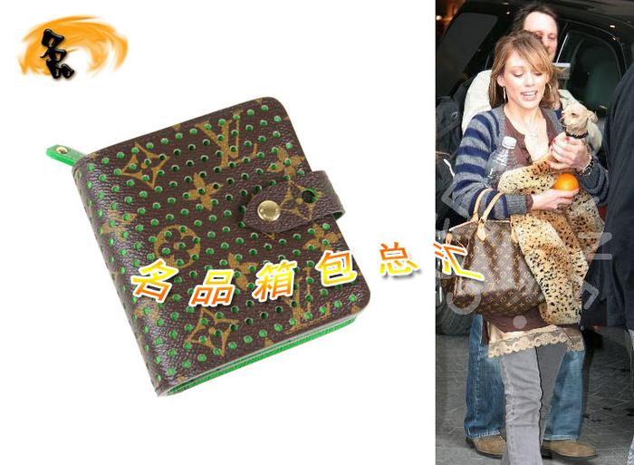 M95218 LV穿孔系列 LV女包 LV錢包 LV兩折包 LV中長款錢包