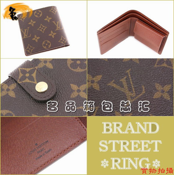 M61665 LV經(jīng)典老花 LV男包 LV錢包 LV零錢包 LV短款錢包