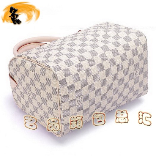 N41534 LV手提包 LV經(jīng)典款 LV白色棋盤格 LV女包