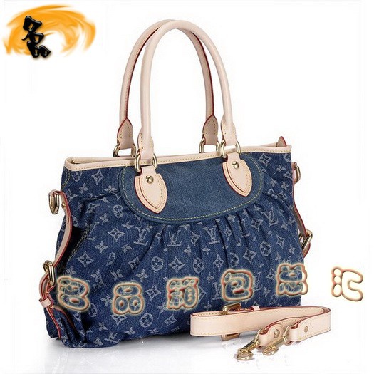 M95350 LV斜挎包 LV經典老花 LV牛仔包 LV女包 LV手提包