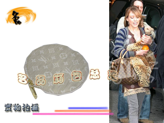 M95308 LV牛仔包 LV經典老花 LV女包 LV零錢包 LV帆布錢包