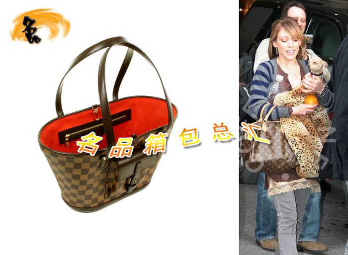 N51121 LV棋盤格系列 LV女包 LV手提包 LV單肩包 LV最新款