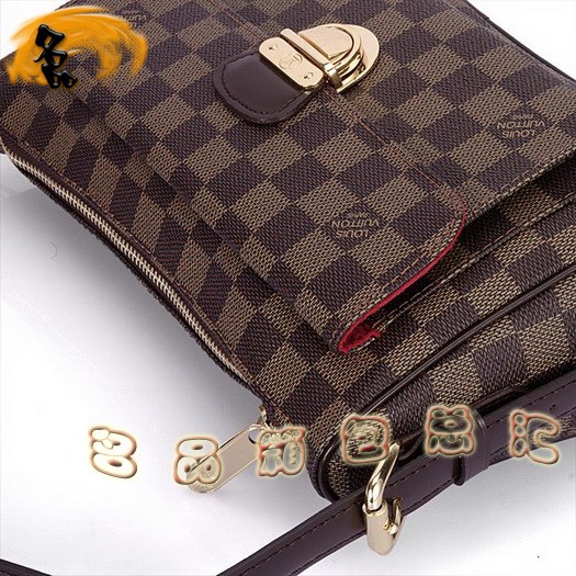 N60006 LV單肩包 LV經(jīng)典款 LV棋盤格包包 LV女包 LV手提包