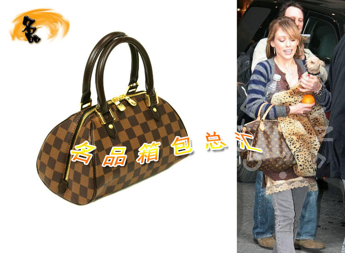 N41436 LV棋盤格系列 LV女包 LV手提包 一比一 LV女款 LV半月包