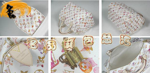 M95751 LV最新款 LV女包 LV村上隆設(shè)計(jì) LV枕頭包 LV手提包