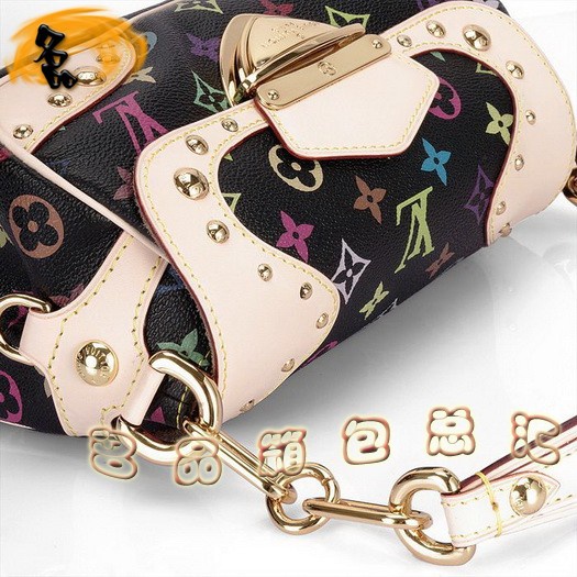 M40128 LV單肩包 LV女包 LV手提包 LV黑彩 LV三三彩 LV33彩