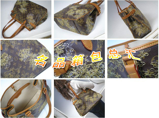 M95399 Louis Vuitton LV經(jīng)典老花 LV女包 LV手提包 LV刺繡女包