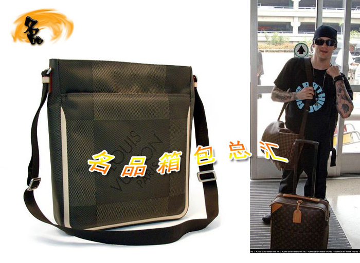 M93046 LV經(jīng)典老花 LV男包 LV斜背包 LV單肩包 LV帆布包