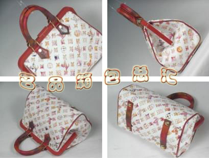 M95729 LV限量款 LV村上隆設計 LV水彩包 LV女包 LV手提包