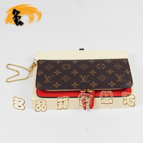 M66567 Louis Vuitton LV長(zhǎng)款錢(qián)包 LV老花 LV女包 LV錢(qián)包 紅里