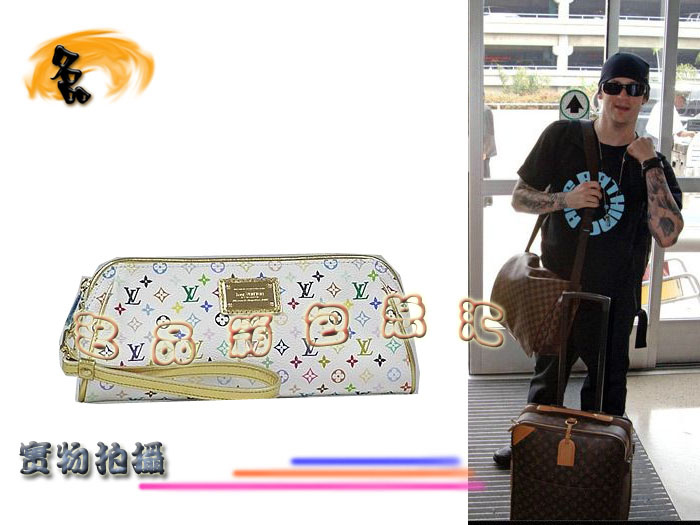 M55212 LV村上隆設計 LV33彩 LV宴會手包 LV女包 LV手包