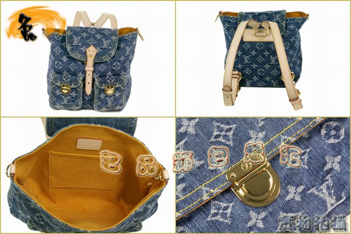 M95057 LV最新款 LV牛仔系列 LV牛仔包 LV女包 LV雙肩背包