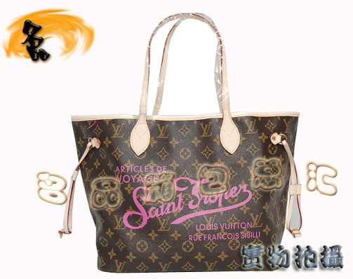 M42420 LV單肩包 LV最新款 LV經典老花 LV女包 LV手提包 Neverfull系列