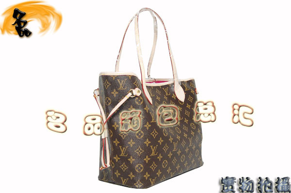 M42420 LV單肩包 LV最新款 LV經典老花 LV女包 LV手提包 Neverfull系列