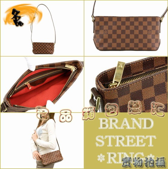 N48049 LV斜挎包 LV女包 LV單肩包 LV經(jīng)典棋盤格 LV包包