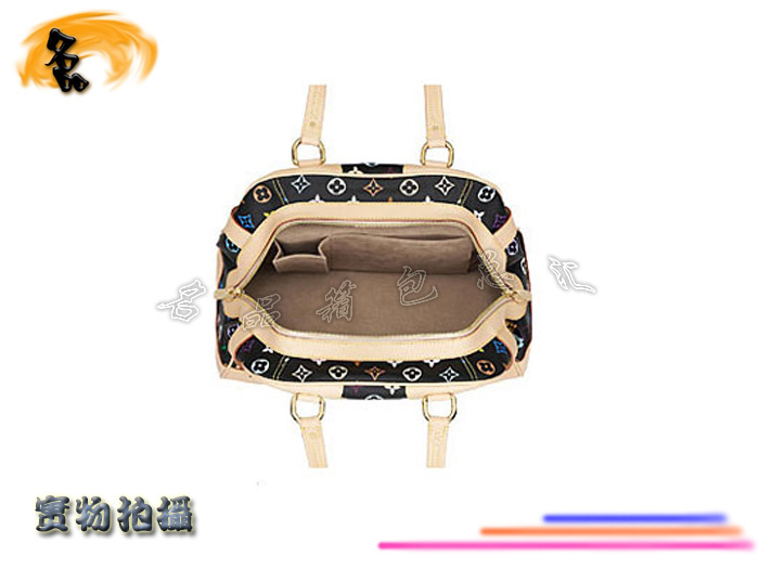 M40194 LV新款黑彩 LV單肩包 LV女包 LV村上隆設計 LV三三彩