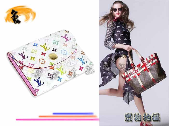 M66560 LV零錢包 LV村上隆設計 LV33彩 錢包 LV三三彩 LV女包