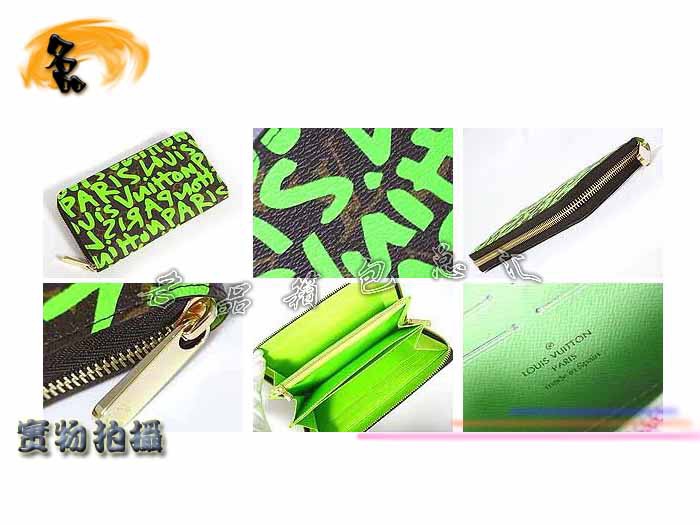 M93712 LV錢包 LV長款錢包 LV涂鴉系列 LV女包 LV零錢包 綠色