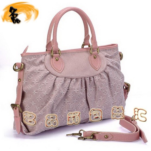 M95836 LV手提包 LV老花 LV女包 LV牛仔包 LV斜挎包