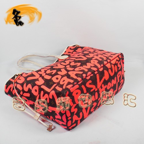 M93701 LV新款 Neverfull 涂鴉系列 女士手提包 LV時尚女包 LV單肩包 LV手袋