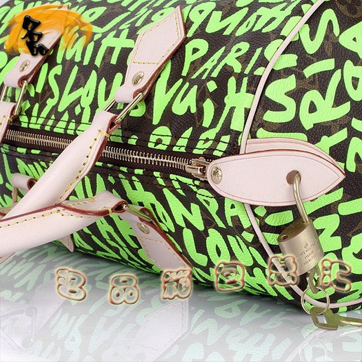 M93706 LV時尚新款 LV枕頭包 LV涂鴉系列 女士 手提包 LV女包