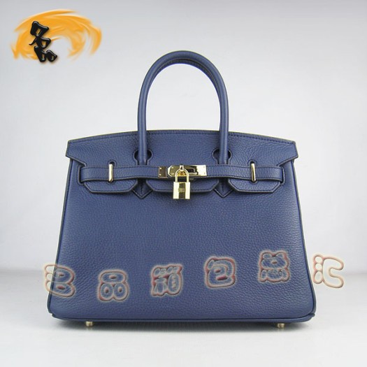 6088 Hermes Birkin 鉑金包 新款 30 Birkin Hermes荔枝紋 女包 Hermes手提包