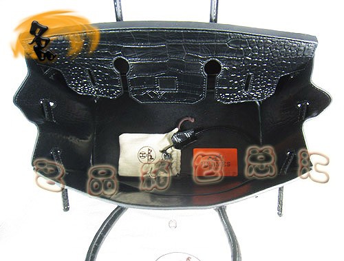 6089 Hermes歐美明星大愛 鱷魚紋 女包 手提包 Hermes Birkin 鉑金包 35 Birkin