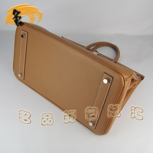 6099 Hermes 荔枝紋 女士 鉑金包 Hermes 40 Birkin Hermes Birkin Bag 手提包