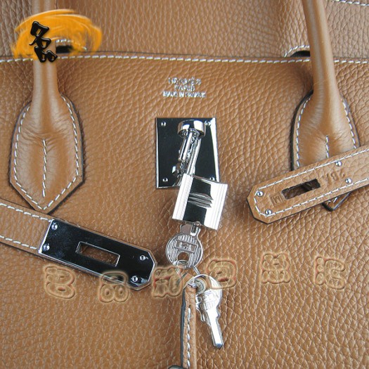 6099 Hermes 荔枝紋 女士 鉑金包 Hermes 40 Birkin Hermes Birkin Bag 手提包