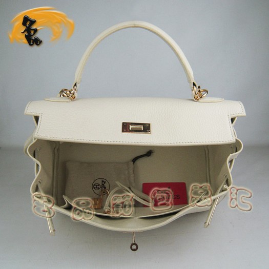 6108 超A1:1品質(zhì) Hermes新款 荔枝紋女包 Hermes 手提包 Kelly 凱莉包 斜挎包